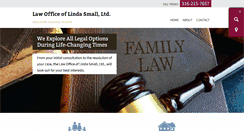 Desktop Screenshot of lawofficeoflindasmall.com